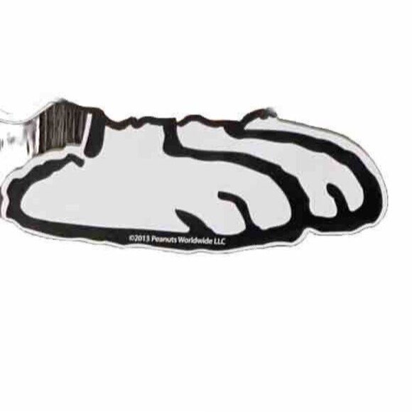 Peanuts Halloween 15" Decoration Window Die Cut 3pc Set Glitter Snoopy NWT / NOS - Picture 6 of 14